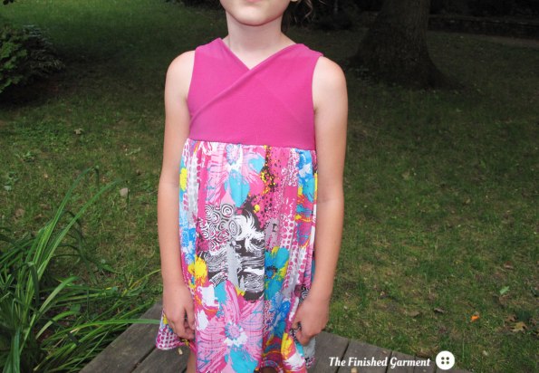 Sugar n' Spice Romper and Dress sewing pattern as sewn by The Finished Garment