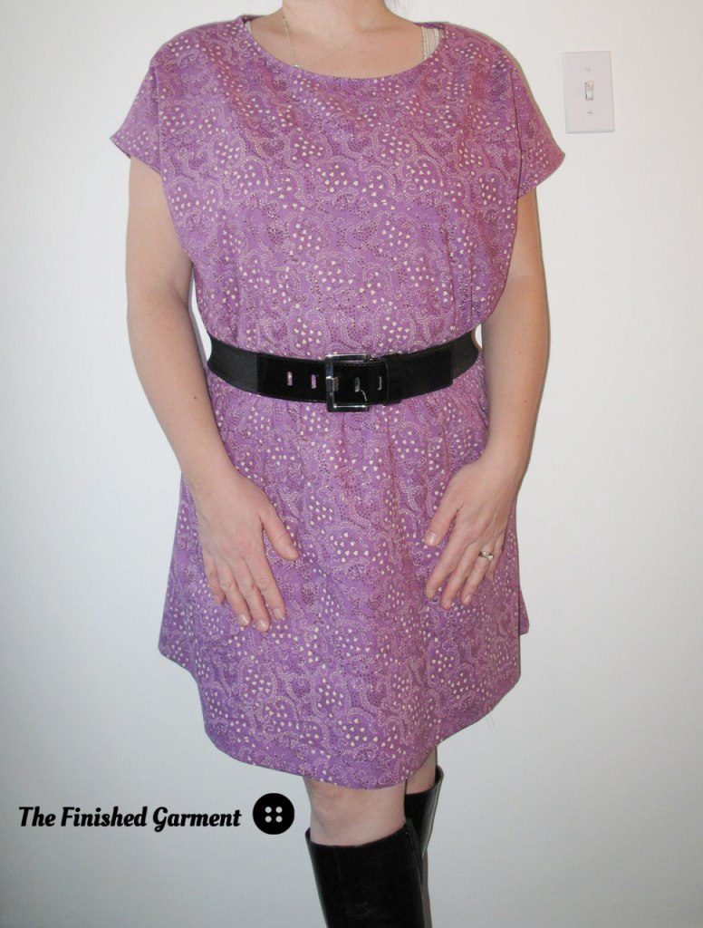 The Staple Dress in Bromley voile from Warp & Weft, sewn by Shannon of The Finished Garment.